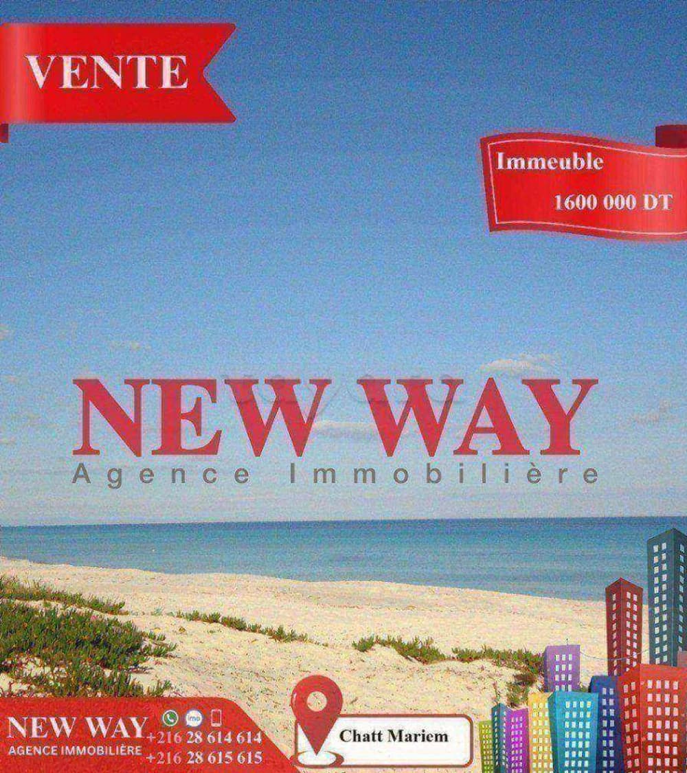  Résidence de 7 Appartements à Chatt Mariem  prés de la Mer 