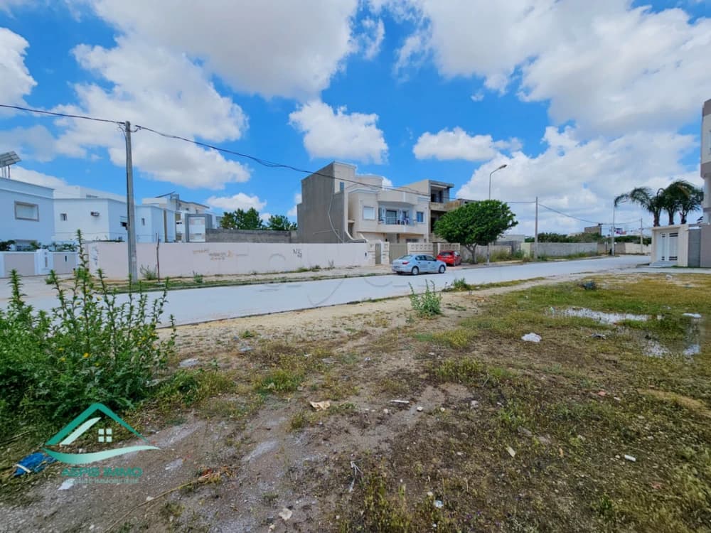 Terrain d’habitation 257 m²  à cité Riadh Kelibia