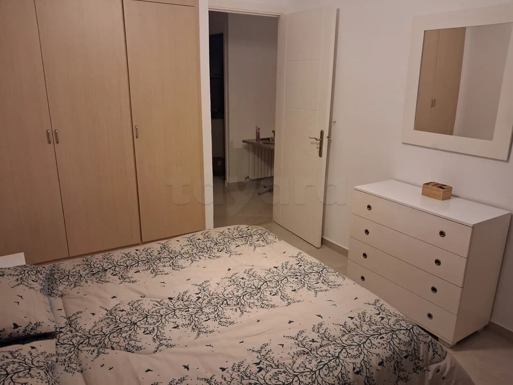 À louer appartement meublé S+2 à la Marsa 