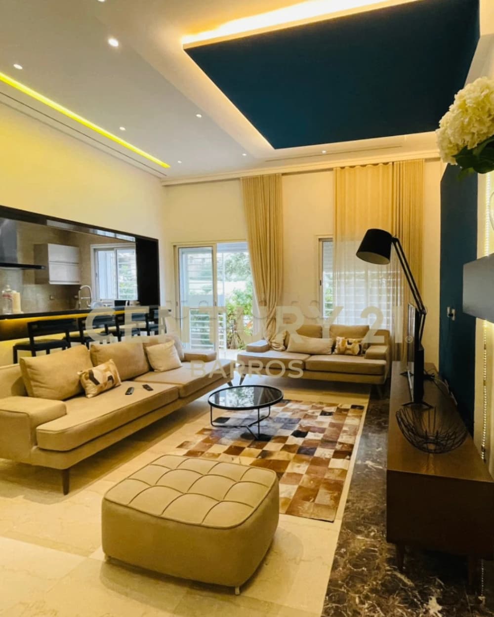 A louer s1 meublé au rdc, les berges du lac 2