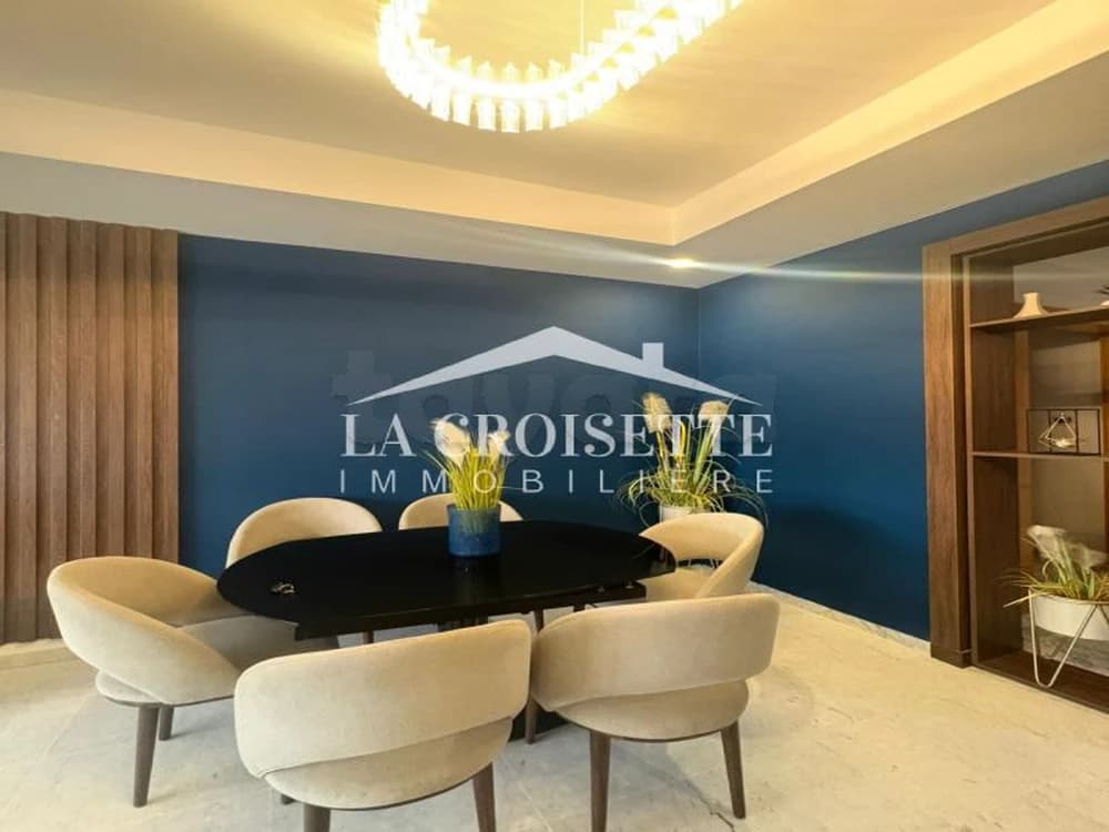 Appartement s3 meublé à louer à La Soukra MAL2141