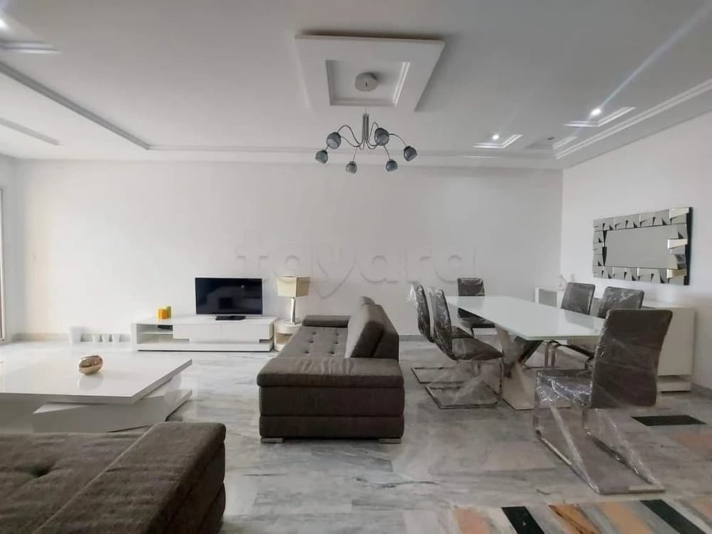 🏢Appartement meublé de type S+2 en location à Sousse 🏢