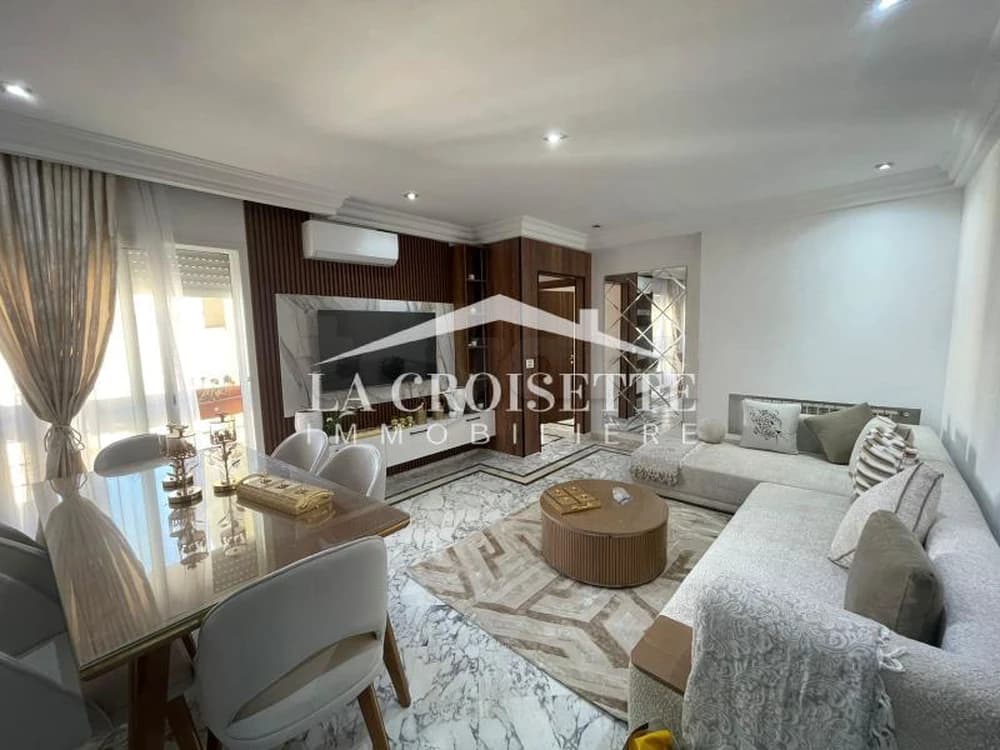 Appartement s2 meublé à louer à Ain Zaghouan nord MAL2349