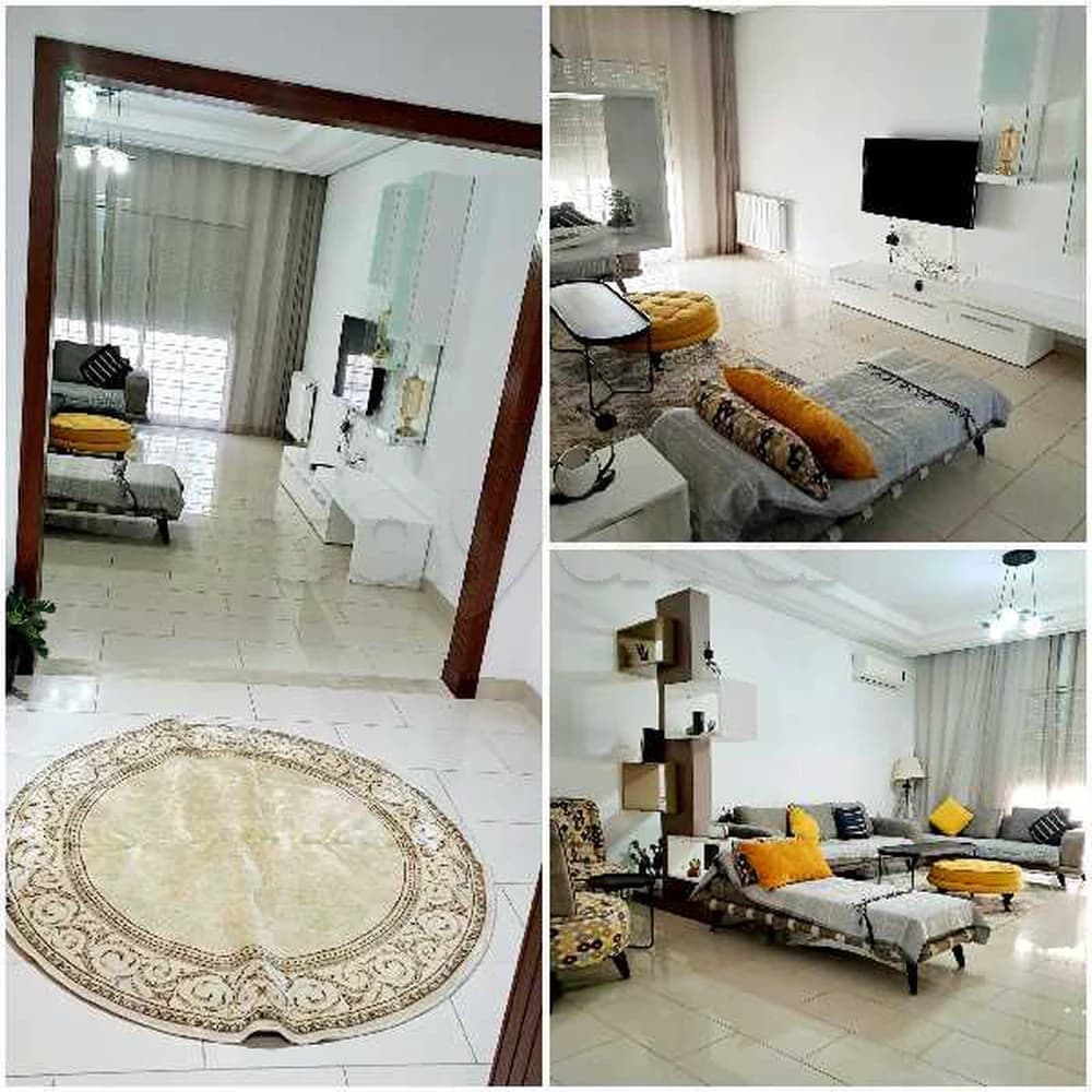 particulier L S4 meublé Neuf Cité Palmeraies l'aouina pour étranger 