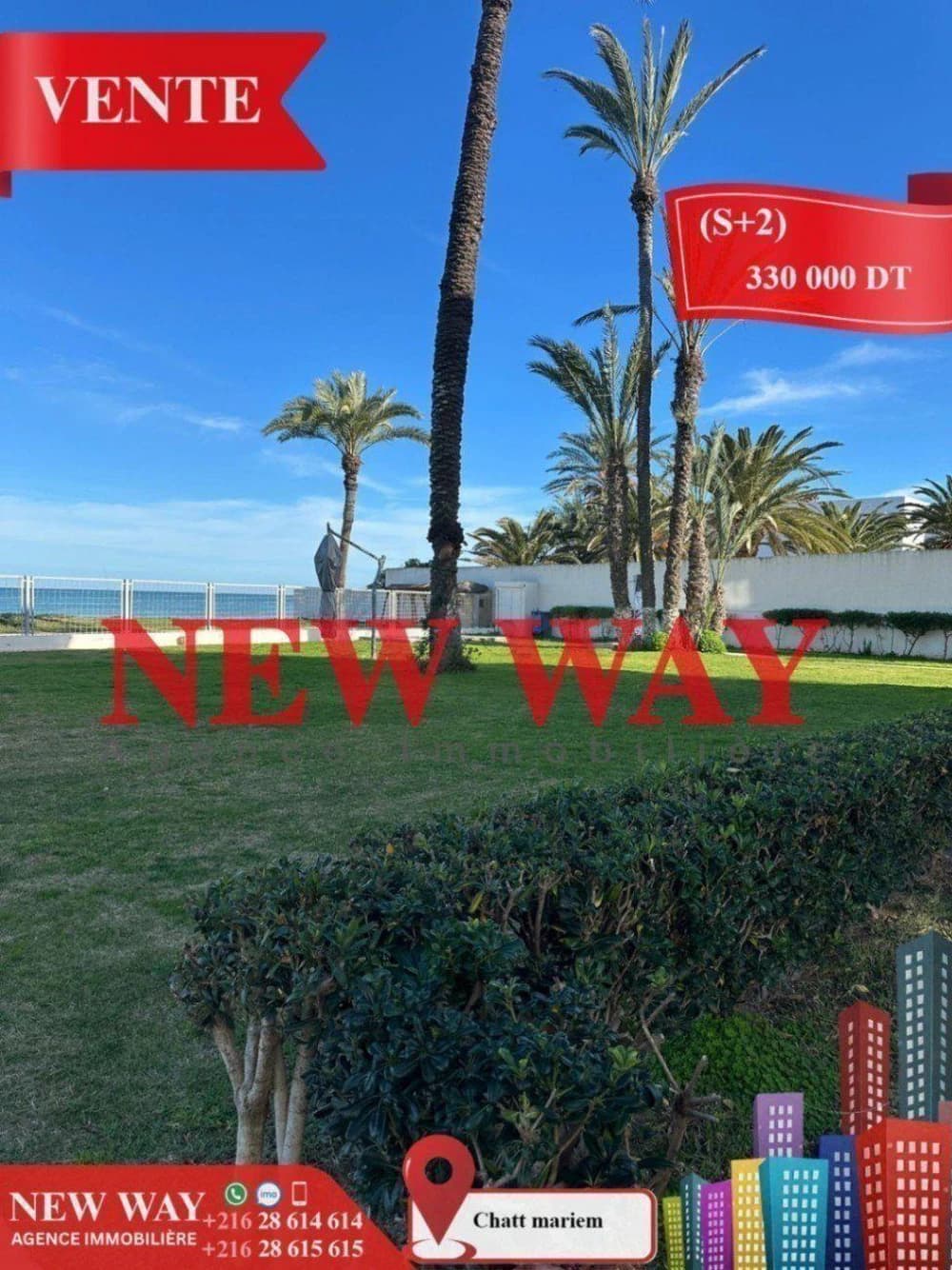 (S+2) à  Chatt Mariem, Pied dans l'eau  