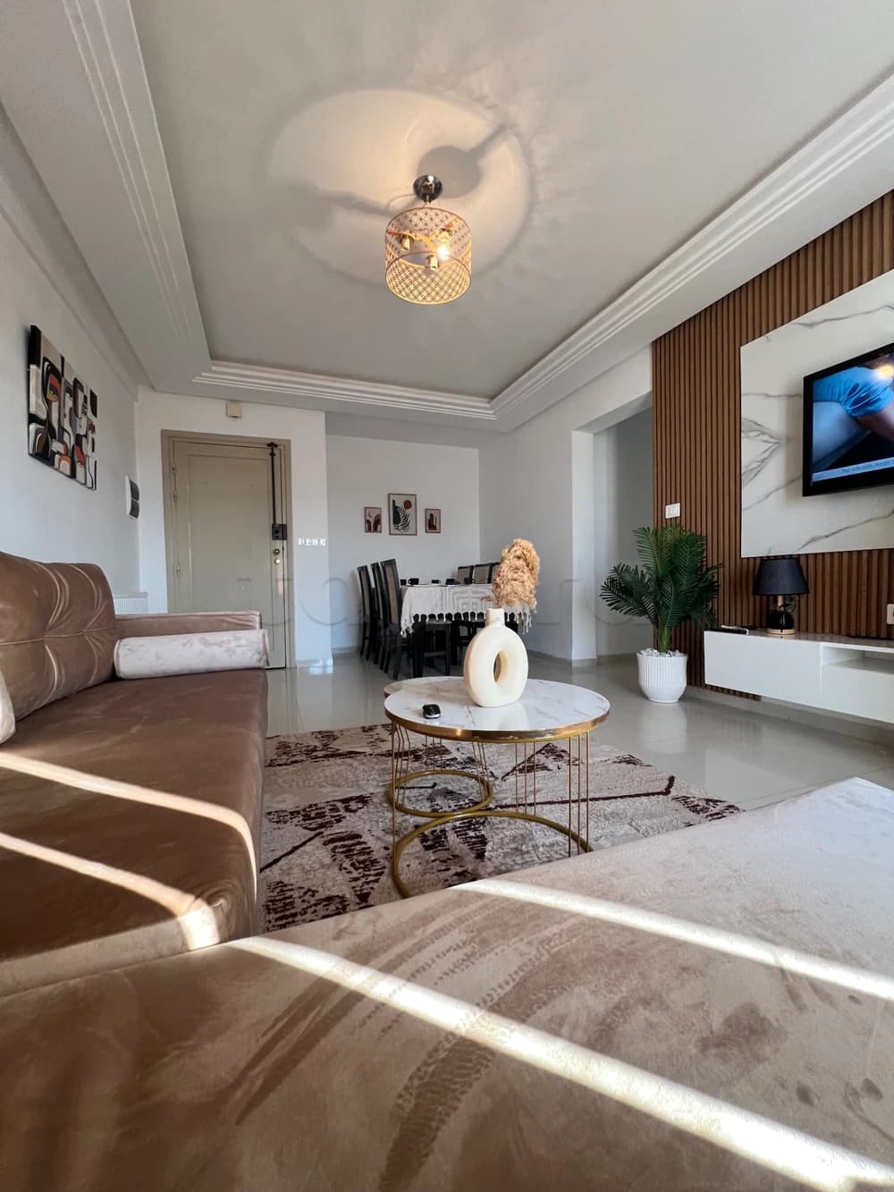 Appartement s+2 vue sur mer à chott mariem