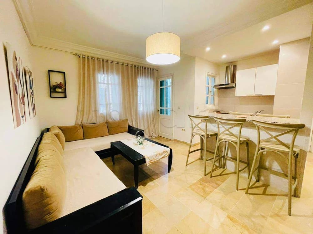 🔥 À louer – S+1 haut standing à Yasmine Hammamet | Piscine | 600m plage | 950 DT 🌊