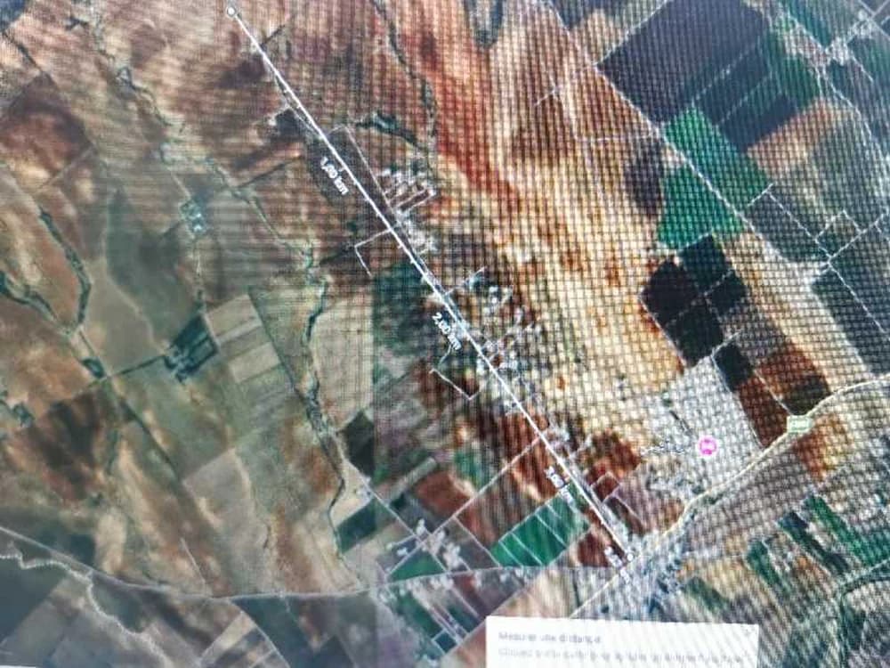 Terrain a vendre borj ettoumi tborba 35 dt /m2