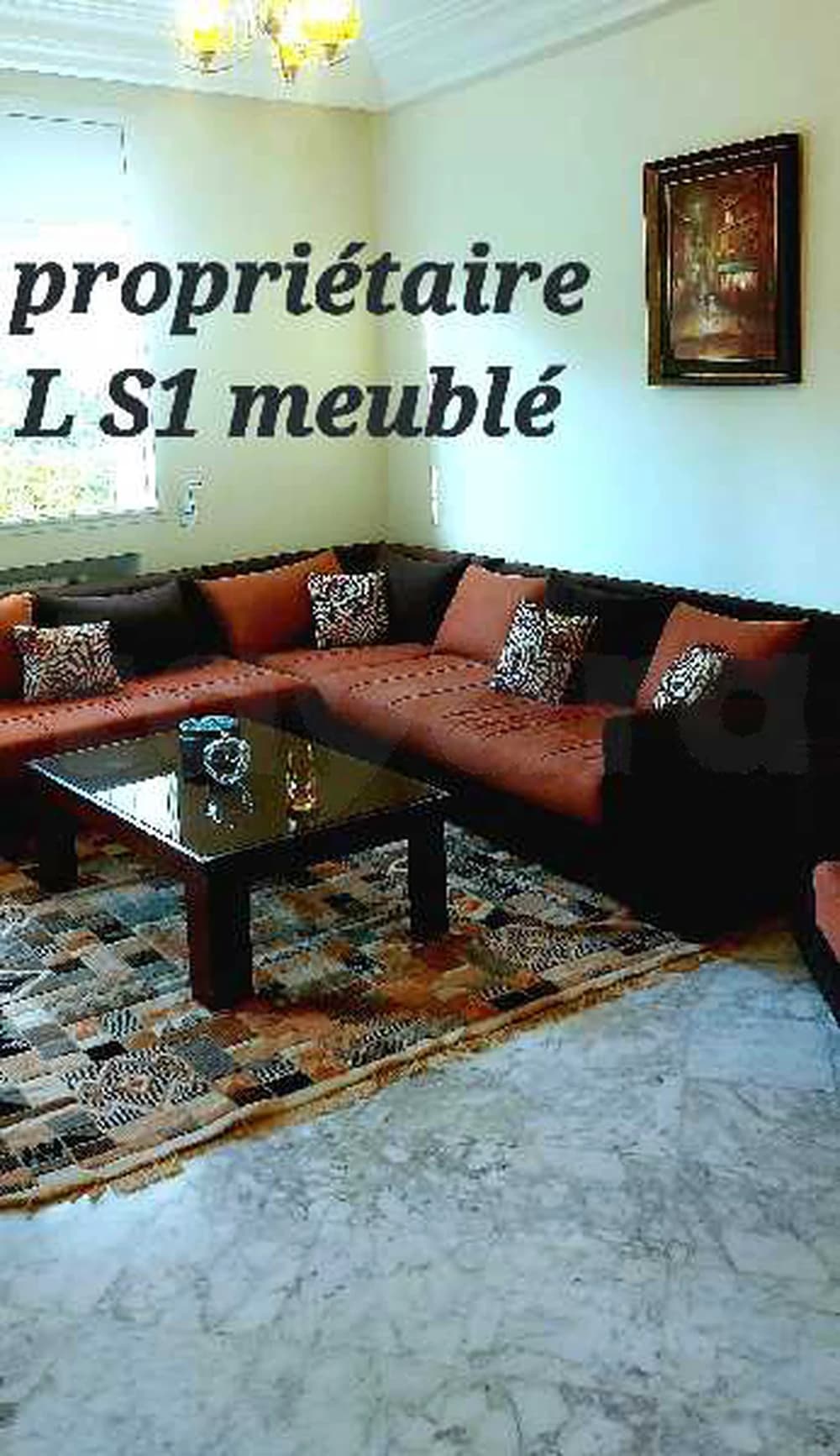 S1 meublé Ennasr2 pour étranger à l'année 