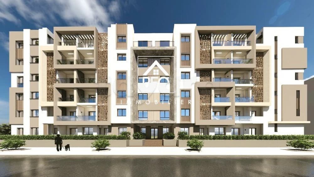 A Vendre : Des appartements S+1, S+2 & S+3 situé à La Nouvelle Soukra 