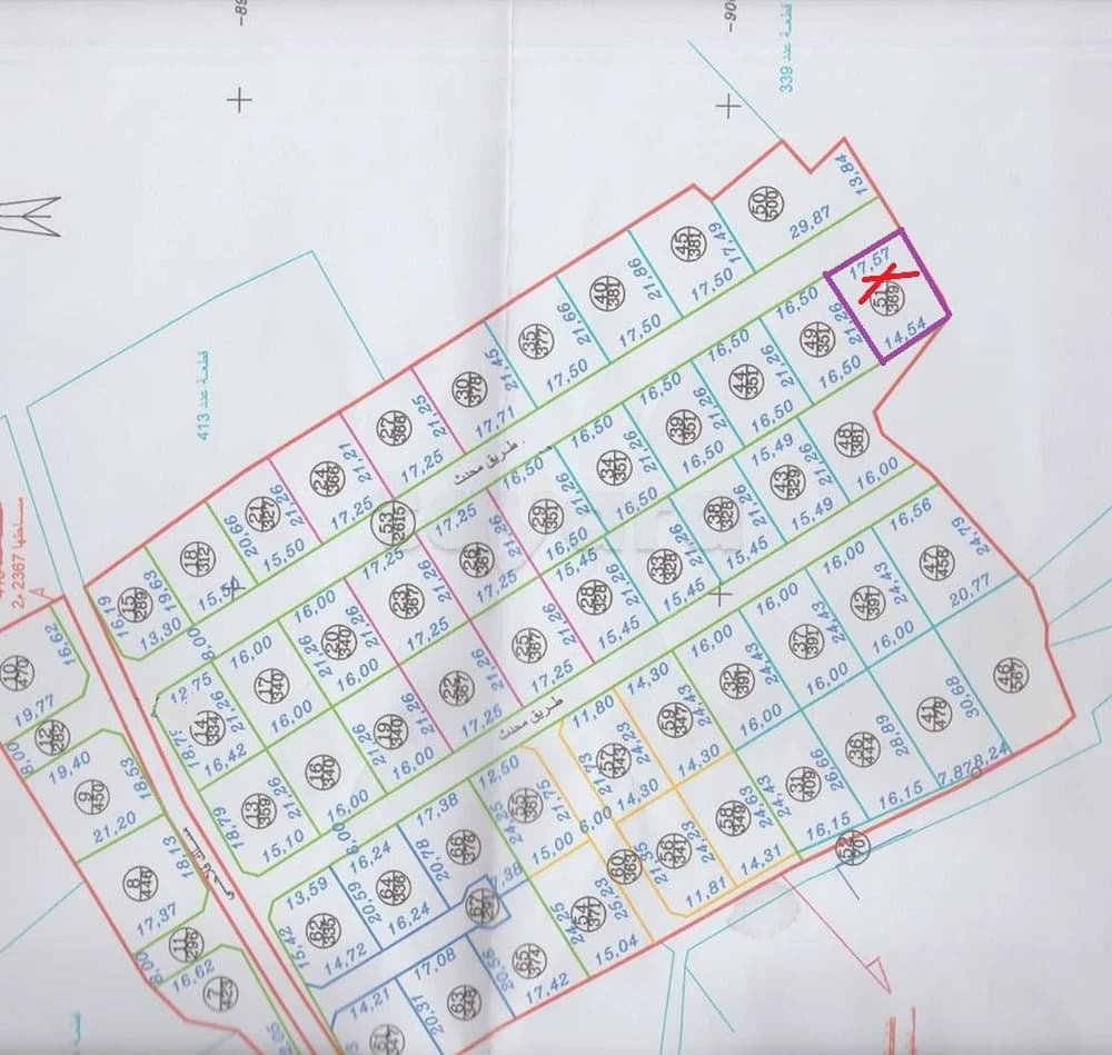 Terrain 369 m² à Kalaa