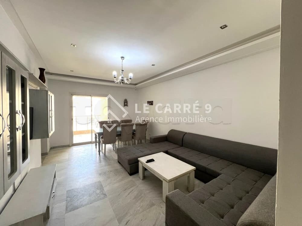 A louer un s+2 meublé à Ain Zaghouan Nord