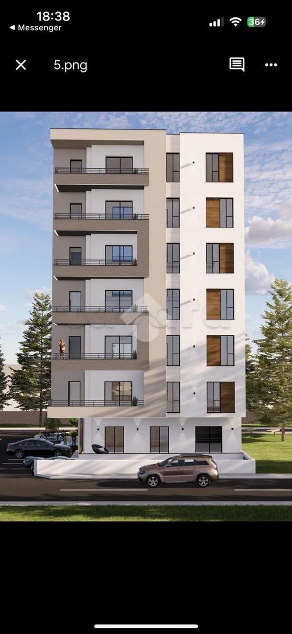 À vendre un S+2 dans un immeuble neuf 