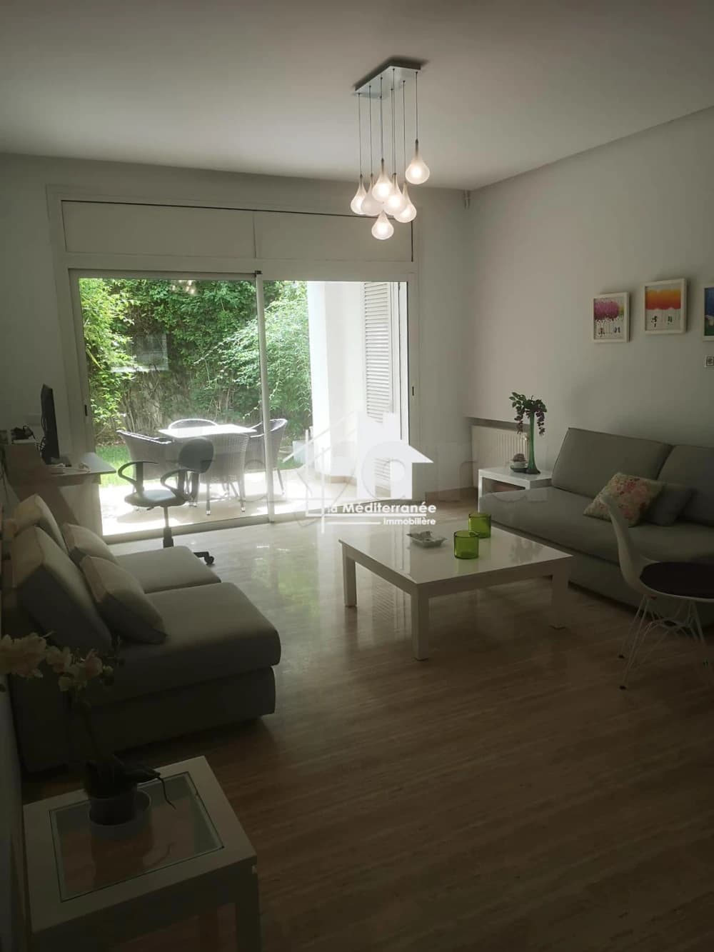 A louer s1 meublé RDC à Marsa Nassim