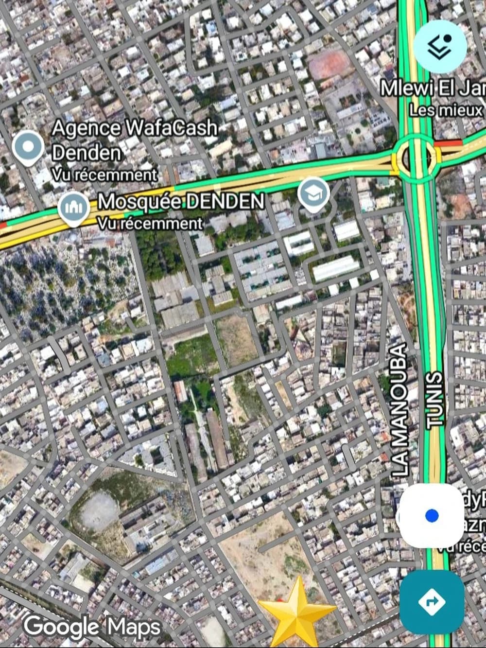 200m² ou 372 m² titre bleu à vendre Denden 