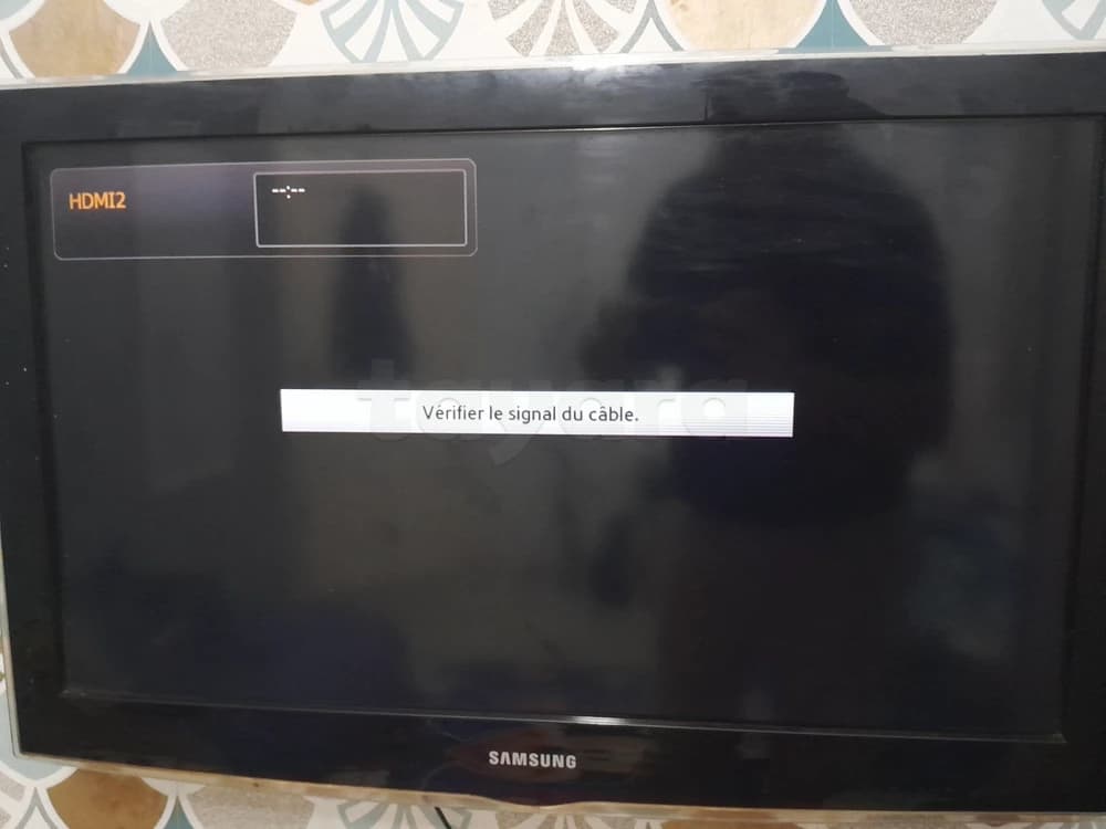 Télévision samsung panne aficheur 