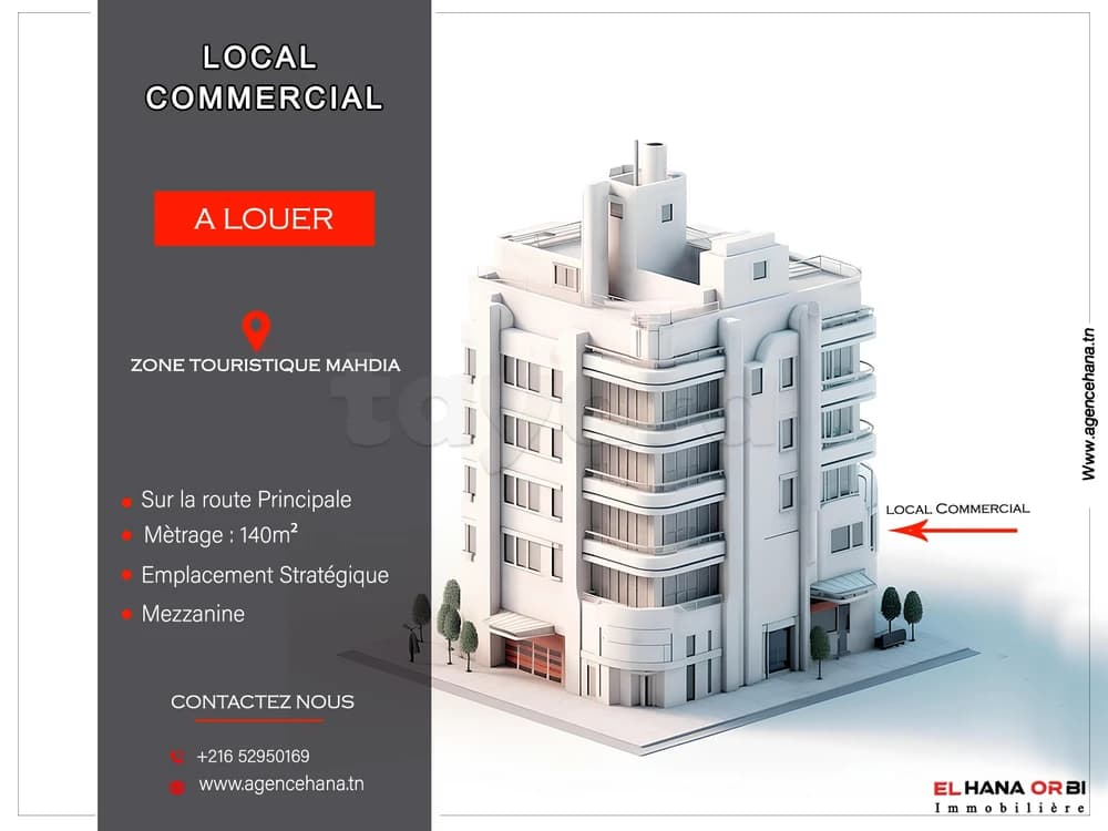 𝒂̀ 𝒍𝒐𝒖𝒆𝒓 𝑳𝒐𝒄𝒂𝒍 𝒆𝒏 𝒑𝒍𝒆𝒊𝒏 𝒛𝒐𝒏𝒆 𝒕𝒐𝒖𝒓𝒊𝒔𝒕𝒊𝒒𝒖𝒆 𝒔𝒖𝒓 𝒍𝒂 𝒓𝒐𝒖𝒕𝒆 𝑷𝒓𝒊𝒏𝒄𝒊𝒑𝒂𝒍𝒆